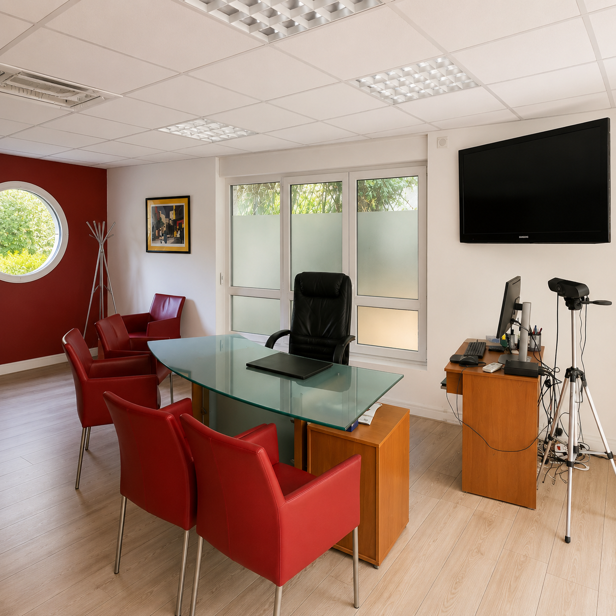 Bureau de réception