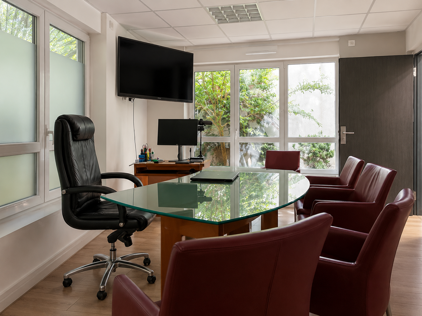 Salle de réunion de l'étude